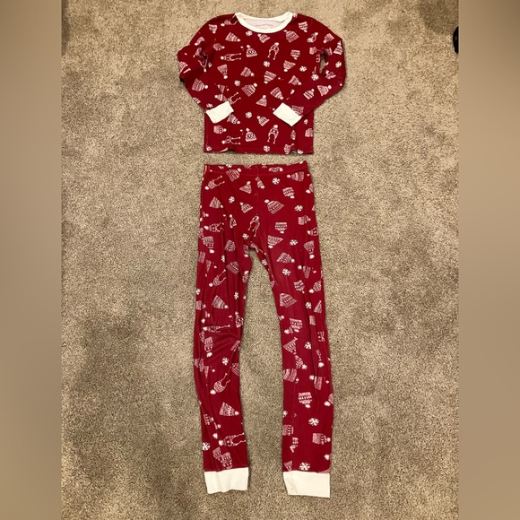 Burt's Bees Other - Burt's Bees Kids Organic Cotton Holiday Pajama Set